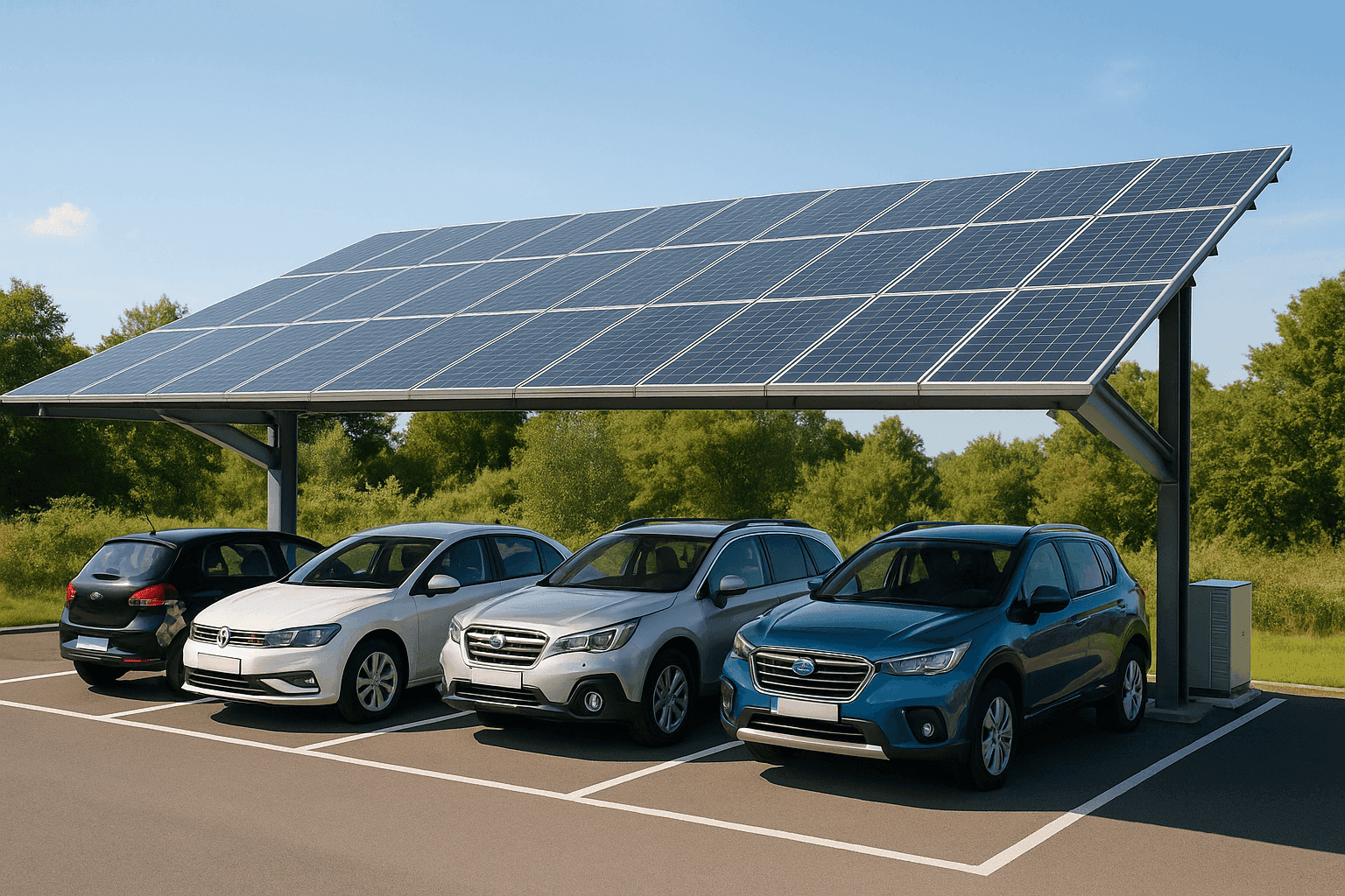 Ombrières solaires